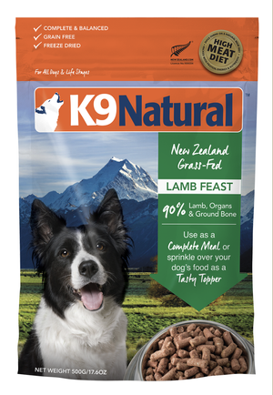 K9 Natural Freeze Dried Dog Food 17.6oz — Jco Natural Pet